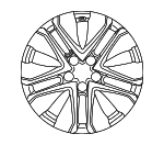 4261162090 - : Wheel, Alloy for Toyota: Mirai Image