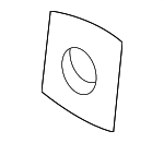 9190318 - Body: Support Stud Plate for Volvo: S60, V70, XC70, XC90 Image