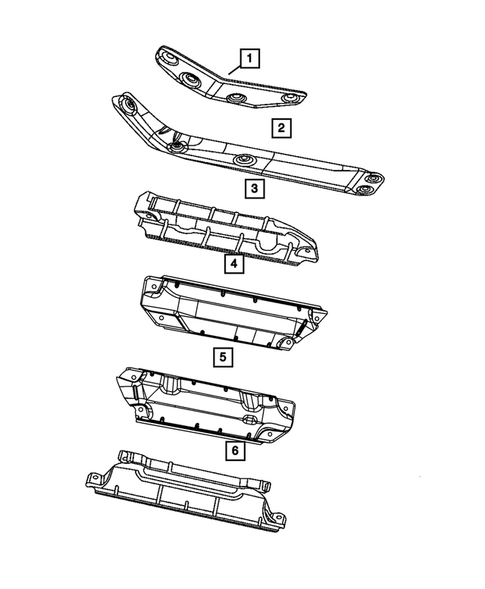 Heat Shields for 2007 Chrysler Aspen #0