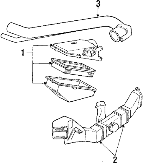Air Inlet for 1985 Ford Ranger #1