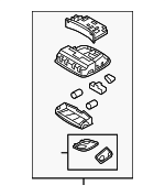 928002T510UP - : Map Lamp Assembly for Kia: Optima Image