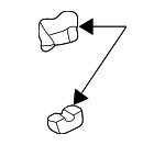 75259SHJA21 - : Rail Cap for Honda: Odyssey Image