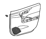 676100R180C4 - Body: Door Trim Panel for Toyota: RAV4, RAV4 Prime Image