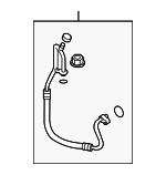 977621M100 - HVAC: Discharge Hose for Kia: Forte, Forte Koup Image