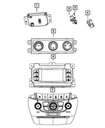 6509232AA - Air Conditioners and Heaters: Screw for Mopar Image