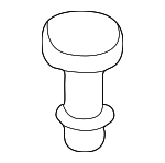 51161828956 - Body: Stop Pin for BMW: 323Ci, 323i, 325Ci, 325i, 325xi, 328Ci, 328i, 330Ci, 330i, 330xi, 525i, 525xi, 528i, 528i xDrive, 528xi, 530i, 530xi, 535i, 535i xDrive, 535xi, 540i, 545i, 550i, 740i, 740iL, 750iL, M3, M5, X3, X5 Image