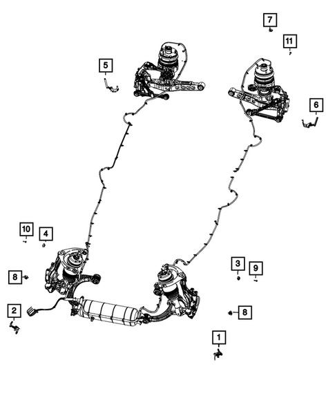 Sensors for 2022 Jeep Grand Wagoneer #5