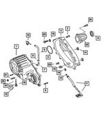68026847AA - MP3022; Transfer Case: Front Case Half for Mopar Image image