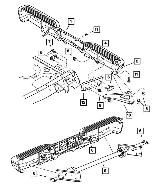 5JN70ZSPAA - : Bumper Cover, Right for Mopar Image