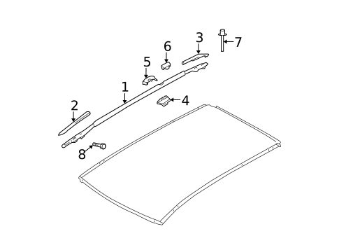 Roof Rack for 2007 Nissan Murano #0