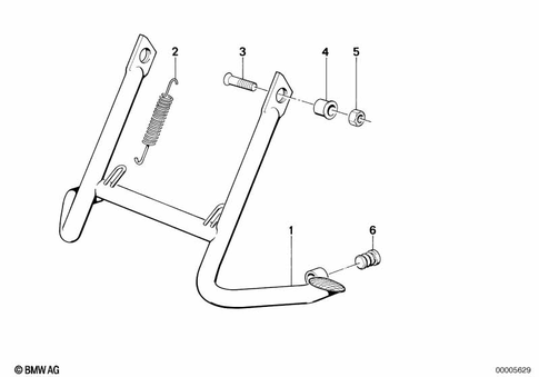Center Stand for 1990 BMW-Motorrad R 100 RT #0