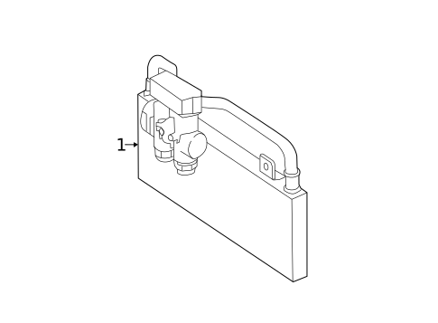 Trans Oil Cooler for 2011 Mercedes-Benz S 65 AMG&reg; #1
