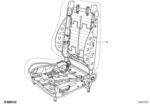 Front Seat for 1992 BMW 535i #17