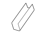 4278662 - Body: Lift Gate Glass Spacer for Mopar Image