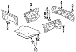 84520SR2960ZA - : Spare Cover for Honda Image
