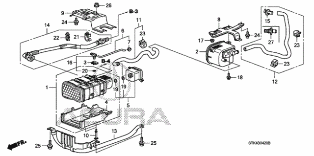 Canister for 2009 Acura RDX #0
