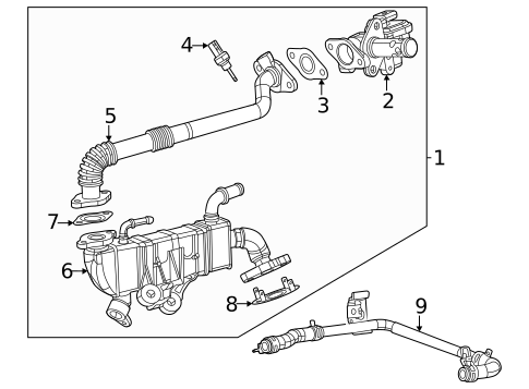 EGR & Related Components for 2025 Ram 1500 #0