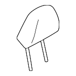 64061AN10ASM - : Headrest for Subaru: Legacy, Outback Image