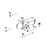68456071AF - Electrical: Engine Starter for Mopar Image