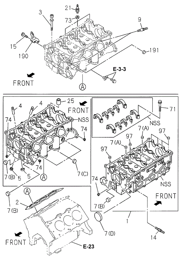 Cylinder Head - Spark Plug for 2002 Honda Passport #0