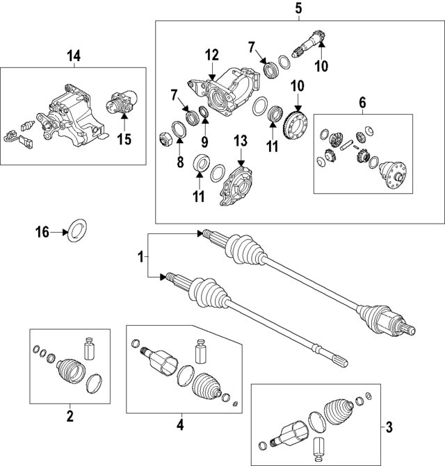 530754G250 - : Axle Cover for Kia Image
