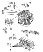 56044075AE - Electrical: Ignition Cable for Mopar Image