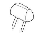 81140S0KA61ZC - Body: Headrest for Acura Image
