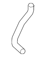 215013NF0A - Cooling System: Upper Hose for Nissan: LEAF Image