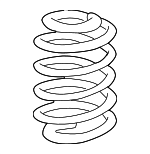 25693379 - : Front Coil Spring for Cadillac: DeVille, DTS Image