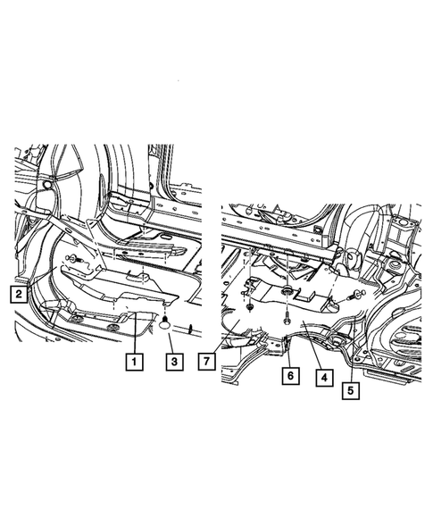 Floor Pans for 2009 Dodge Challenger #2