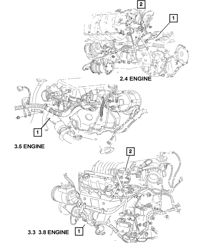 4869531AH - Electrical: Engine Wiring for Mopar Image