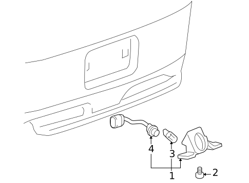 License Lamps for 2009 Pontiac G5 #0