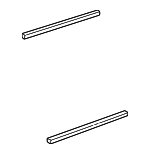 F6DZ8B172AA - Cooling System: Radiator Air Seal for Ford Image