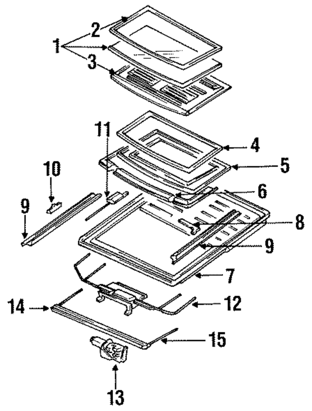 F1CZ58502B98A - Body: Panel Assembly for Ford: Escort | Mercury: Tracer Image