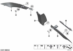 51437001491 - Vehicle Trim: Clip Natur for BMW Image
