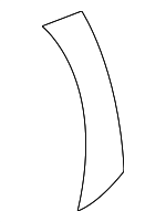 828193Z600 - Body: Black Out Tape for Nissan: Altima Image