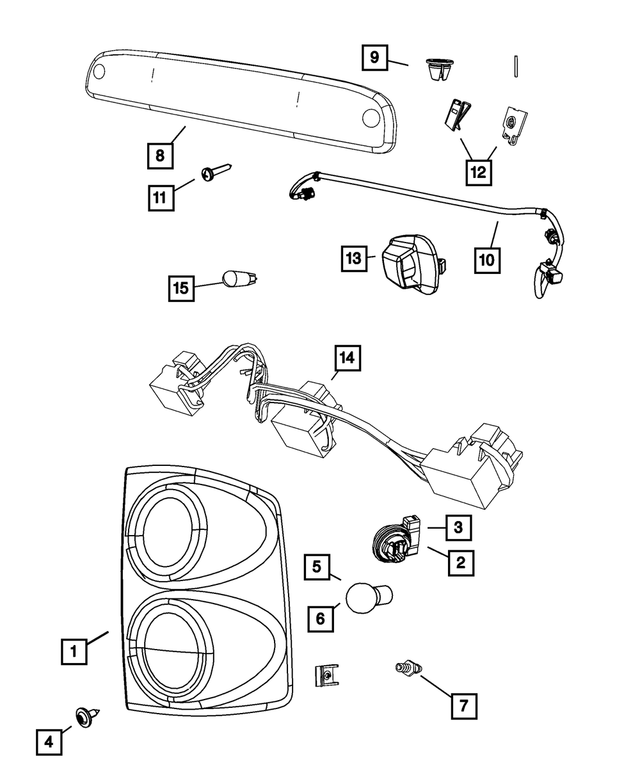 68604811AA - Electrical: Bulb for Mopar Image