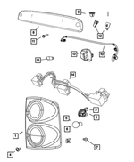 68604811AA - Electrical: Bulb for Mopar Image