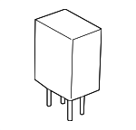 68150127AA - Electrical: Relay for Ram: ProMaster 1500, ProMaster 2500, ProMaster 3500, ProMaster EV Image