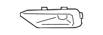 31449343 - Body: Fog Lamp Bezel for Volvo Image