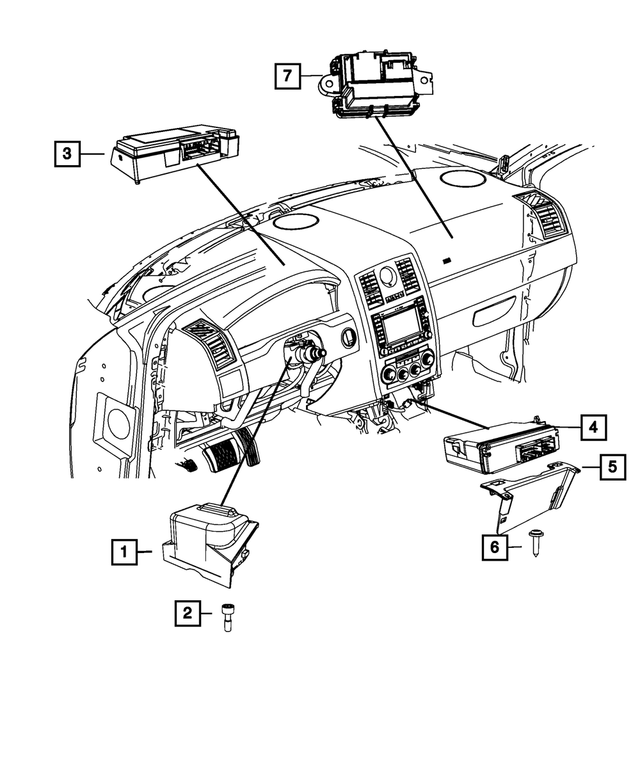 5064884AC - Electrical: Telematics Module for Mopar Image image