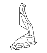 55038113AD - Body: Floor Duct for Chrysler: 300 | Dodge: Challenger Image