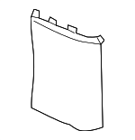 83405T0AA01ZA - Body: Rear Panel for Honda: CR-V Image