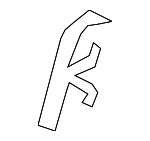 1DT601D1AA - Body: Protect Support for Jeep: Commander Image