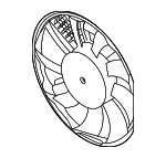 S55215140 - Cooling System: Fan Blade for Mazda: CX-3, CX-5 Image