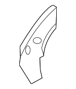 863623V000 - Body: Sight Shield for Hyundai: Azera Image