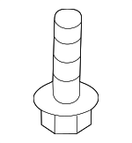 1125406306B - Body: Side Cover Bolt for Genesis: Electrified G80, Electrified GV70, G80, G90, GV70, GV80, GV80 Coupe | Hyundai: Azera, Elantra GT, Genesis Coupe, Ioniq, Ioniq 5, Ioniq 6, Kona, Kona Electric, Kona N, Palisade, Sonata, Tucson, Veloster N, Venue Image