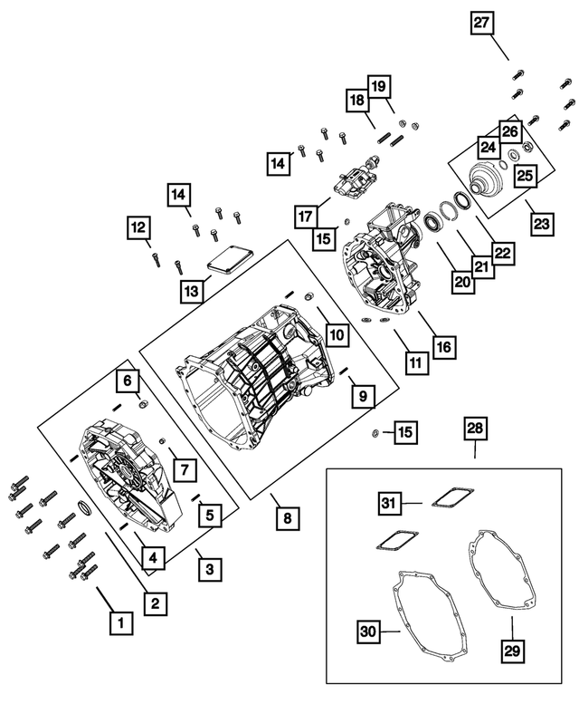 68399408AB - : Transmission Extension Assembly for Mopar Image