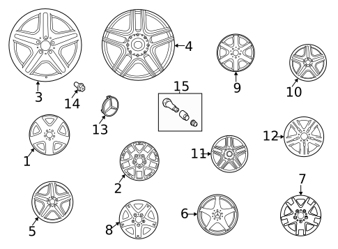 Wheels for 2009 Mercedes-Benz G550 #0