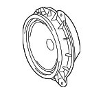 861600R090 - Body: Door Speaker for Toyota: Avalon, Camry, Corolla, Highlander, Matrix, Prius V, RAV4, Tacoma, Venza, Yaris Image